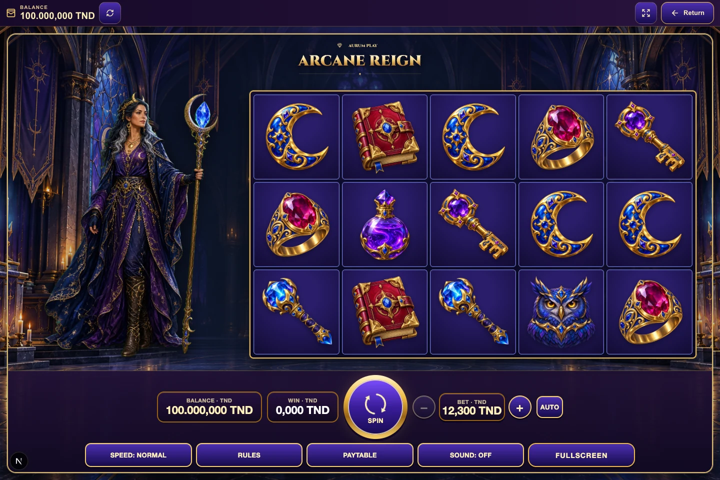 Arcane Reign — Desktop
